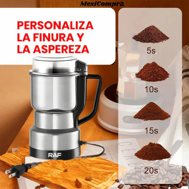 ¡Molido Perfecto en Segundos! Molino de Café y Especias Eléctrico Portátil